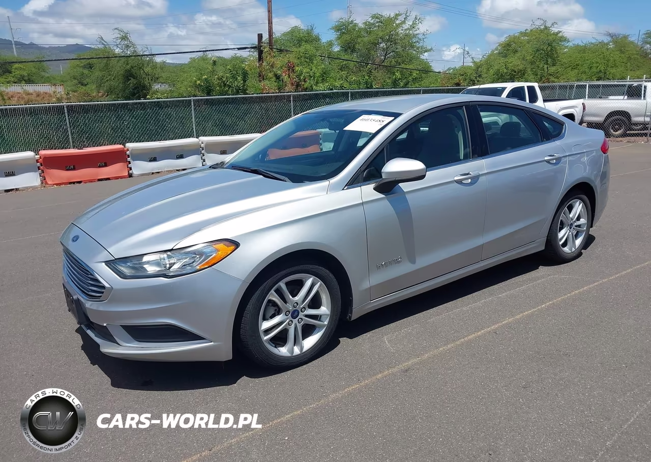 2018 Ford Fusion Hybrid S VIN:3FA6P0UU9JR243669 - 2