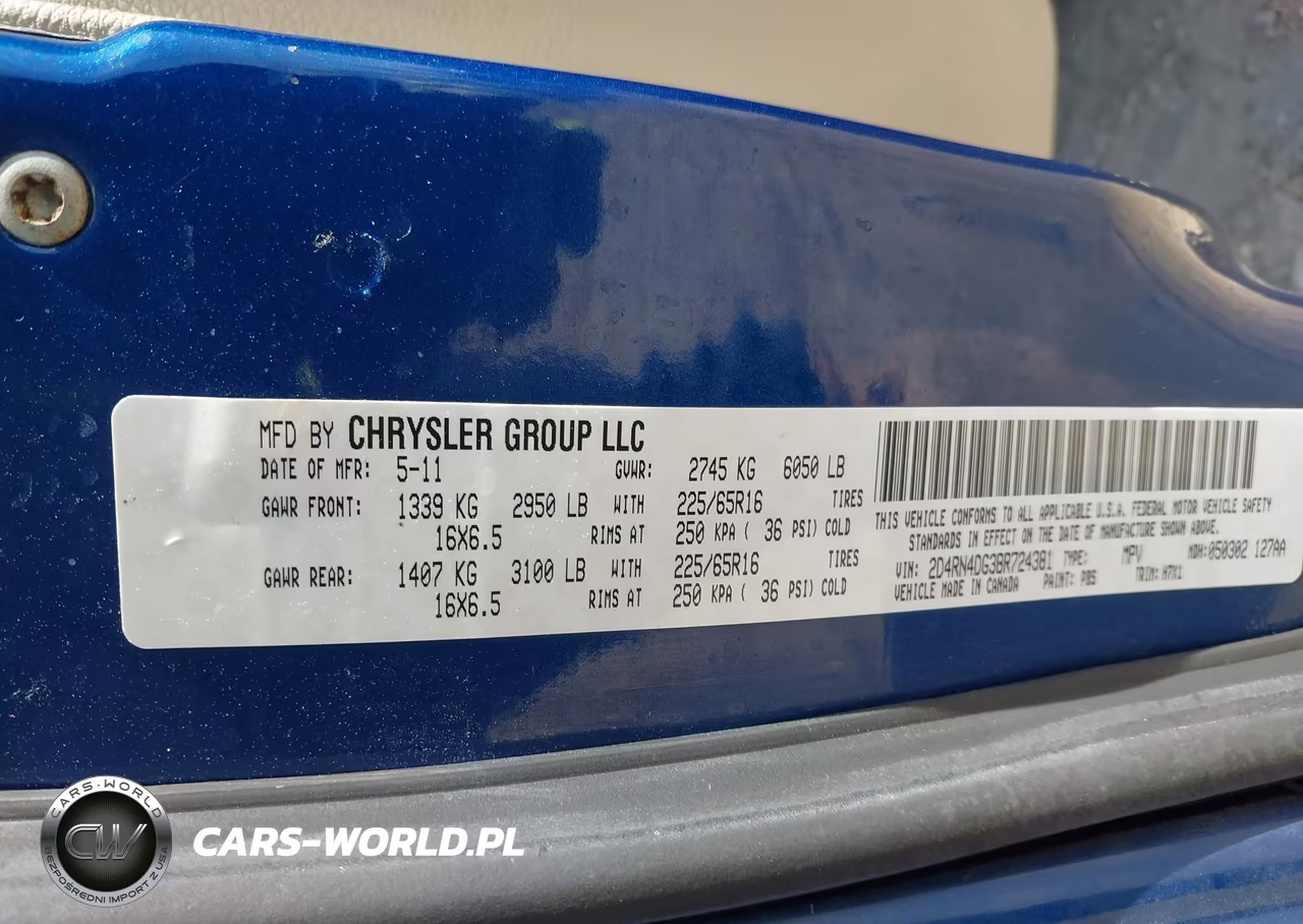 2011 Dodge Grand Caravan Express VIN:2D4RN4DG3BR724381 - 9