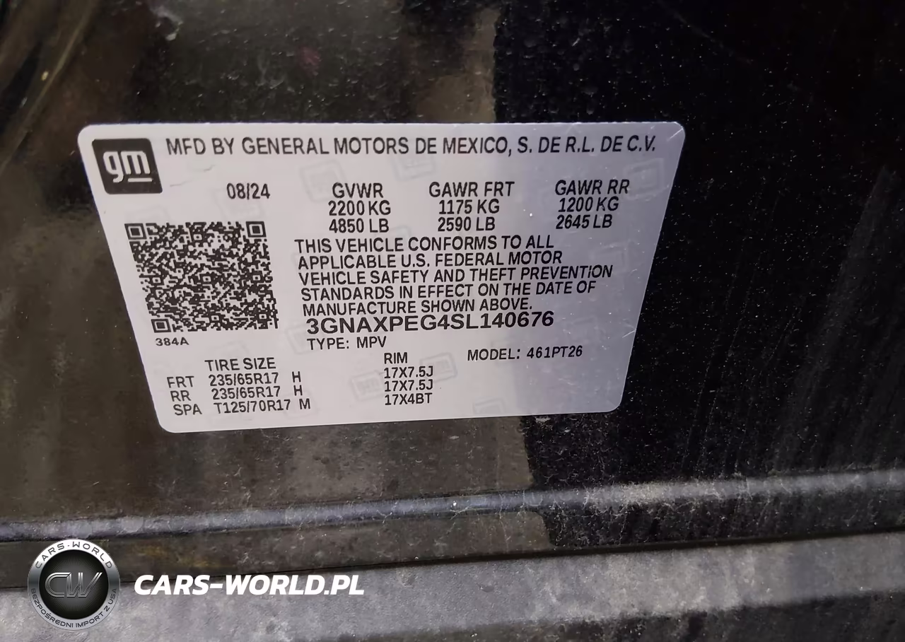 2025 Chevrolet Equinox Awd Lt VIN:3GNAXPEG4SL140676 - 9