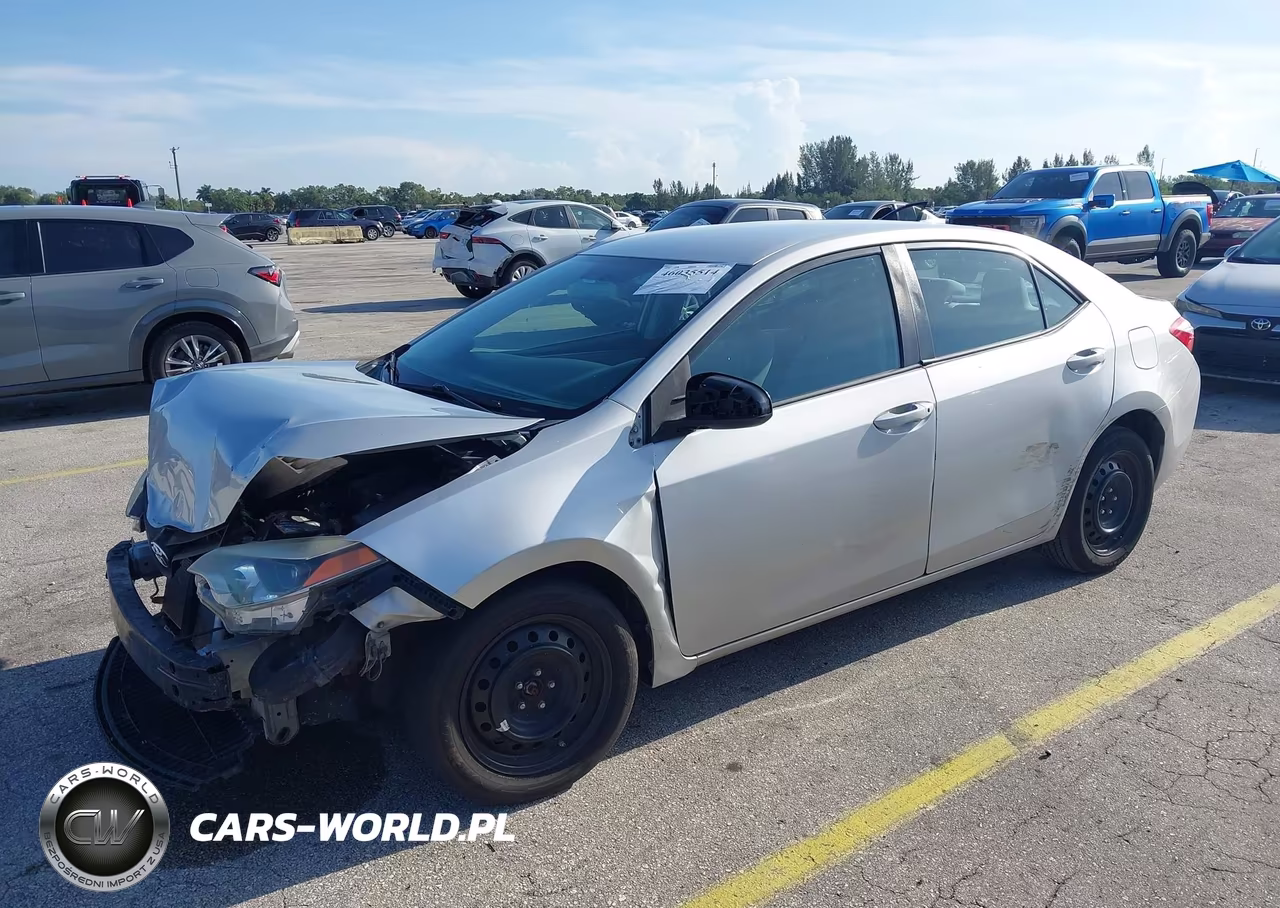 2016 Toyota Corolla Le VIN:2T1BURHE8GC606597 - 2