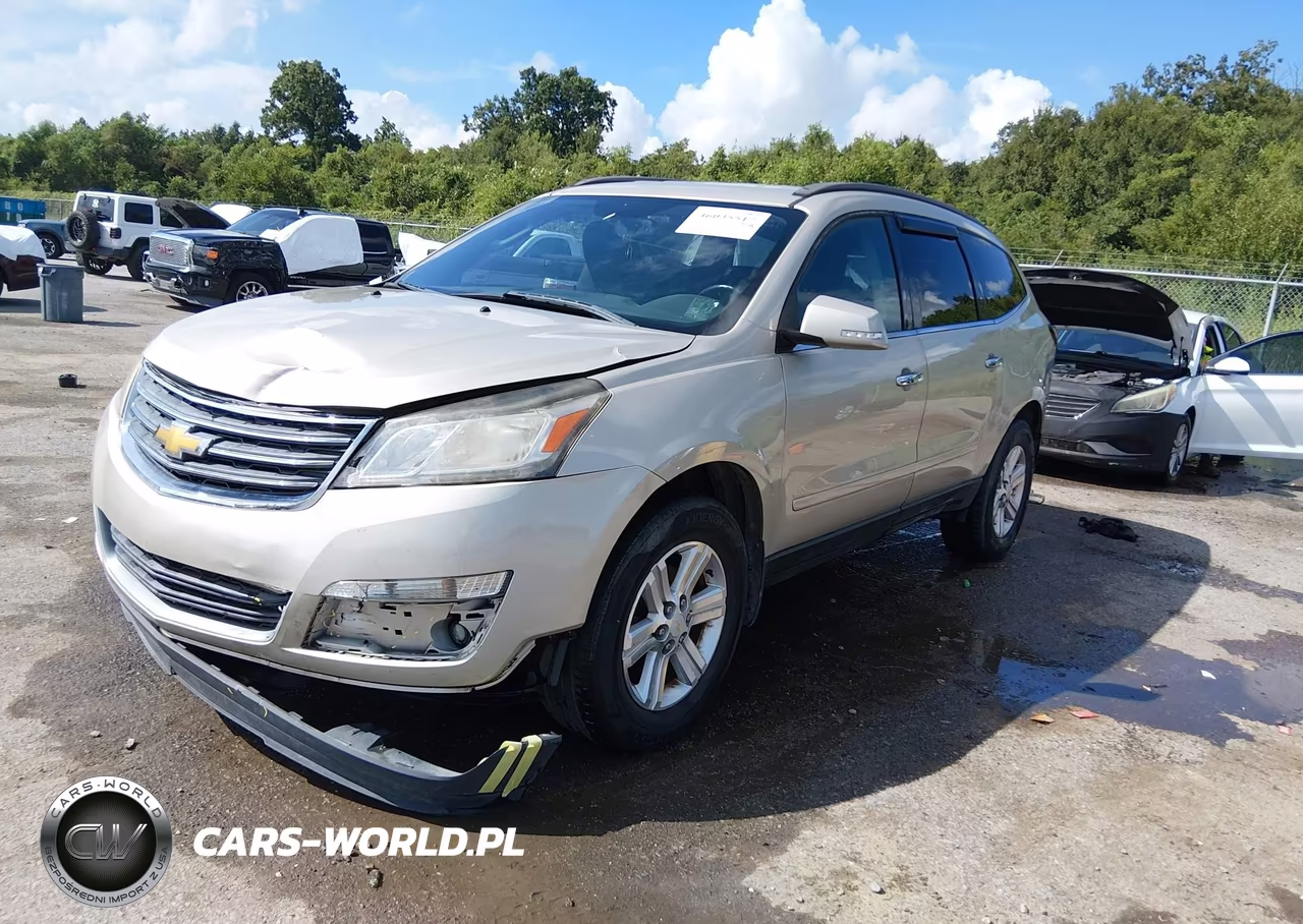 2013 Chevrolet Traverse 2Lt VIN:1GNKRJKD7DJ230078 - 2