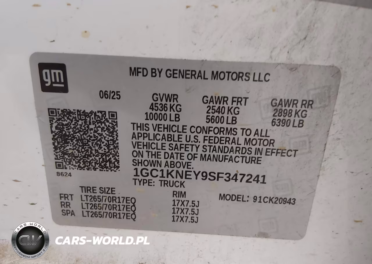 2025 Chevrolet Silverado 2500Hd 4Wd Long Bed Lt VIN:1GC1KNEY9SF347241 - 9