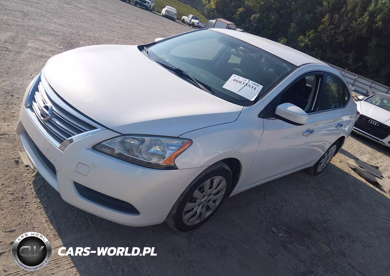 2013 Nissan Sentra Sv VIN:3N1AB7AP9DL772835 - 2