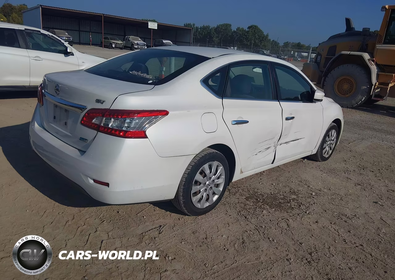 2013 Nissan Sentra Sv VIN:3N1AB7AP9DL772835 - 4