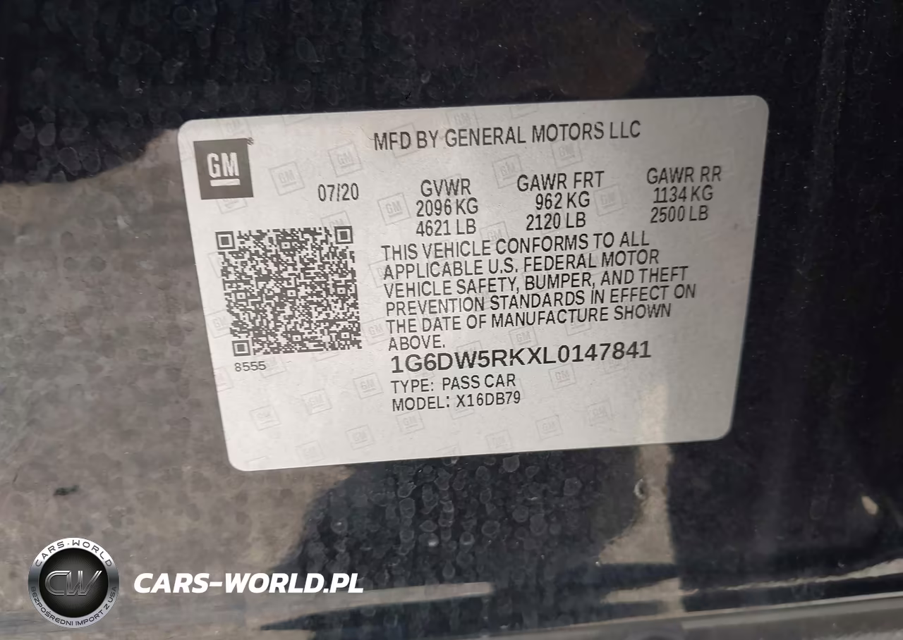 2020 Cadillac Ct5 Luxury VIN:1G6DW5RKXL0147841 - 9