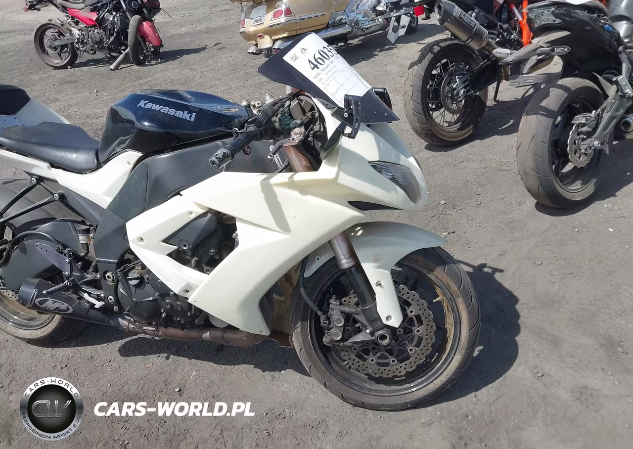 2008 Kawasaki Zx1000 E VIN:JKAZXCE128A000233 - 1