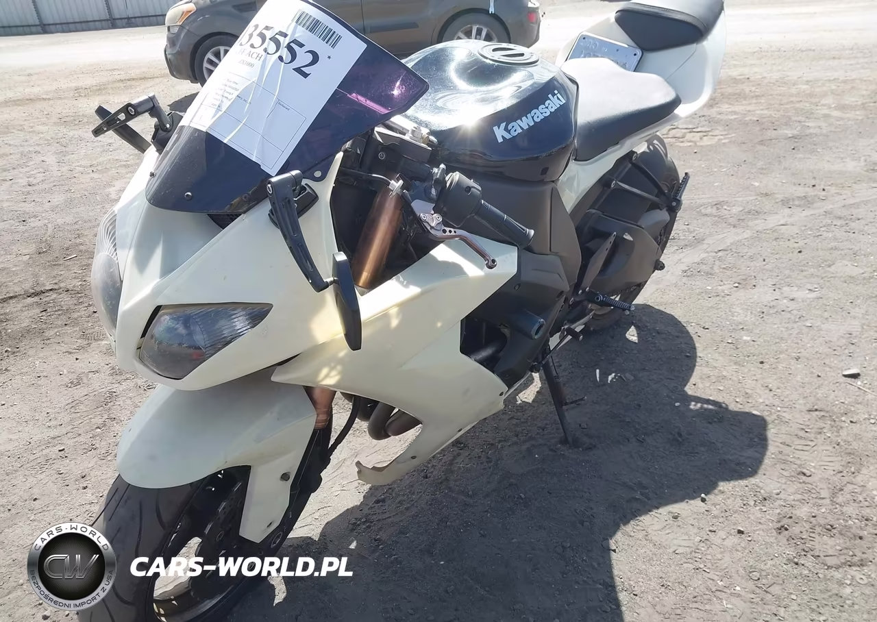 2008 Kawasaki Zx1000 E VIN:JKAZXCE128A000233 - 2