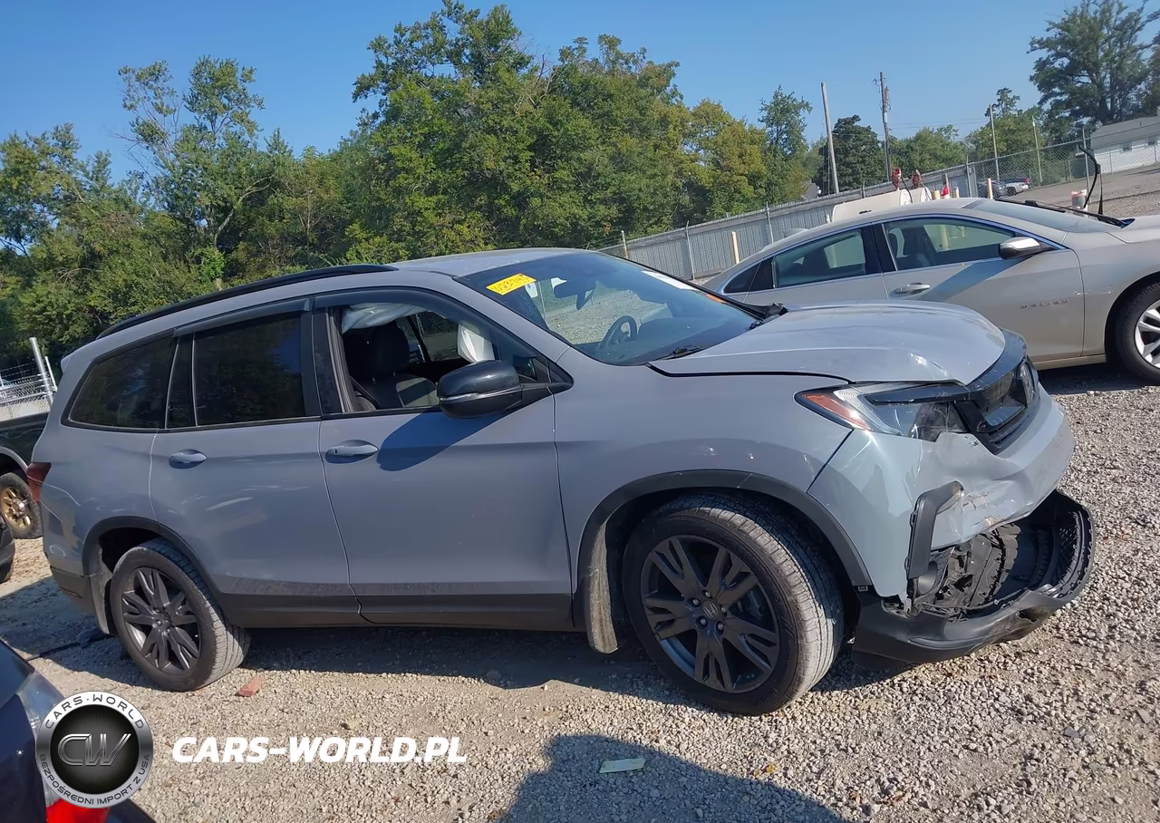 2022 Honda Pilot 2Wd Sport VIN:5FNYF5H33NB023746 - 14
