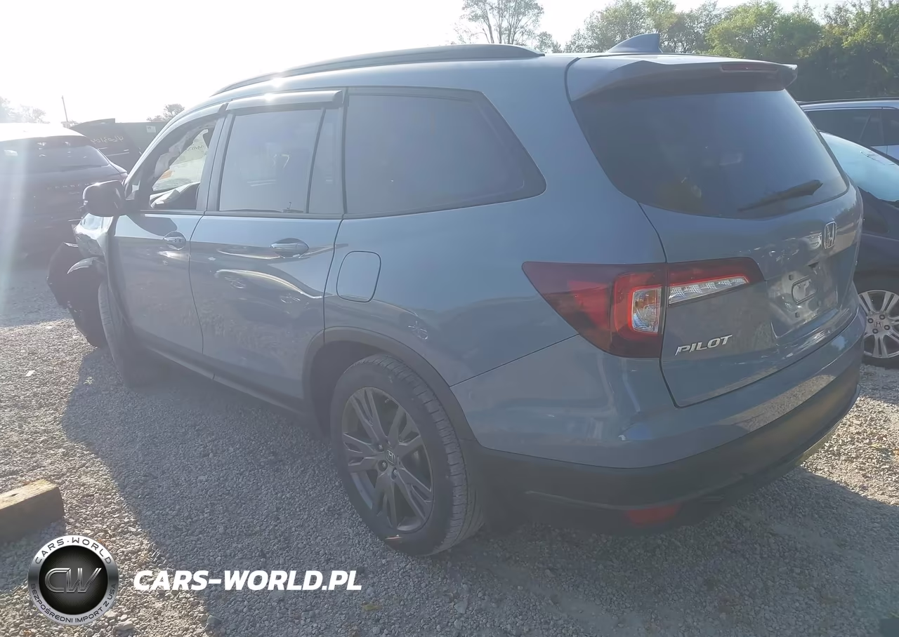 2022 Honda Pilot 2Wd Sport VIN:5FNYF5H33NB023746 - 3