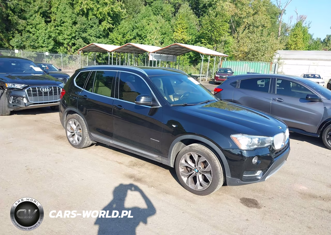 2017 BMW X3 xDrive28I VIN:5UXWX9C38H0T21942 - 1