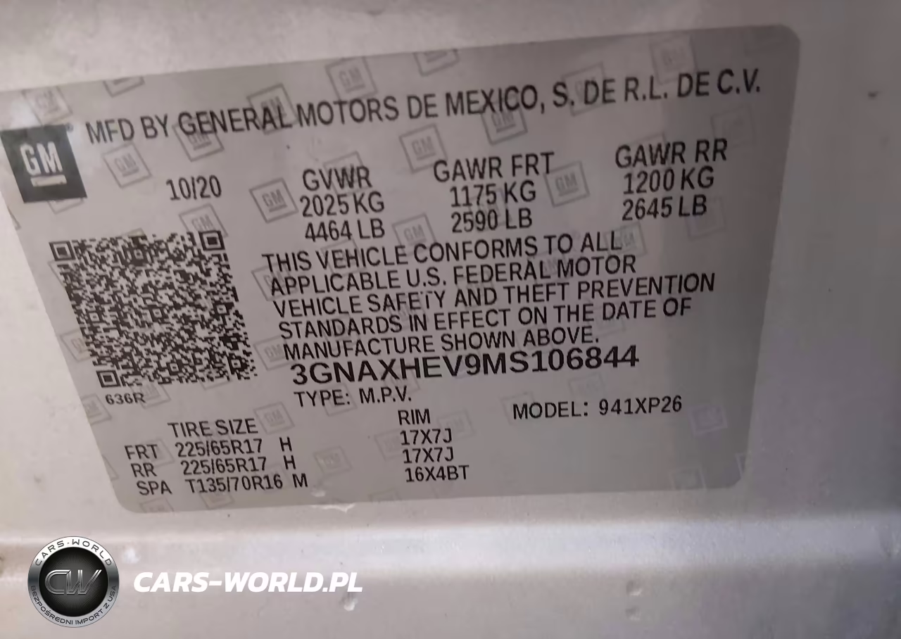 2021 Chevrolet Equinox Fwd Ls VIN:3GNAXHEV9MS106844 - 9