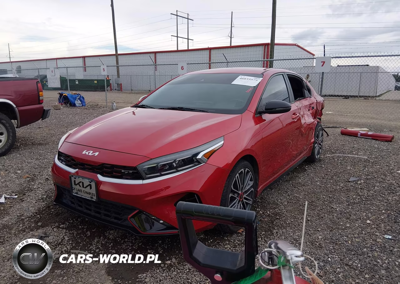 2022 Kia Forte Gt VIN:3KPF44ACXNE424721 - 2