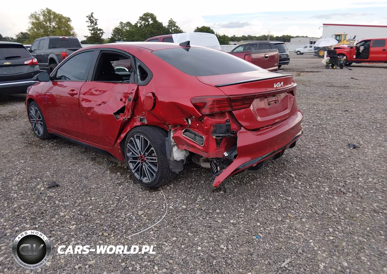 2022 Kia Forte Gt VIN:3KPF44ACXNE424721 - 3