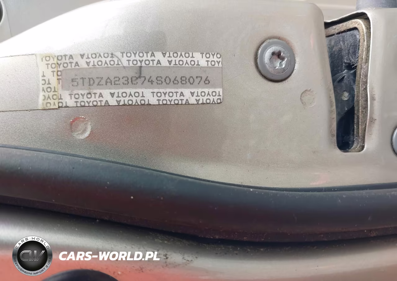 2004 Toyota Sienna Le VIN:5TDZA23C74S068076 - 9
