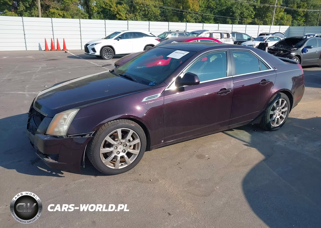 2008 Cadillac Cts Rwd W-1Sa VIN:1G6DM577780113237 - 2