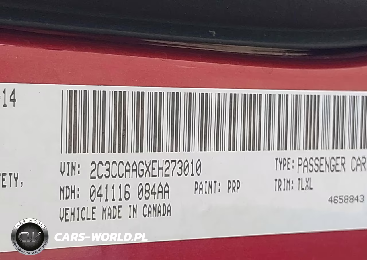 2014 Chrysler 300 VIN:2C3CCAAGXEH273010 - 9