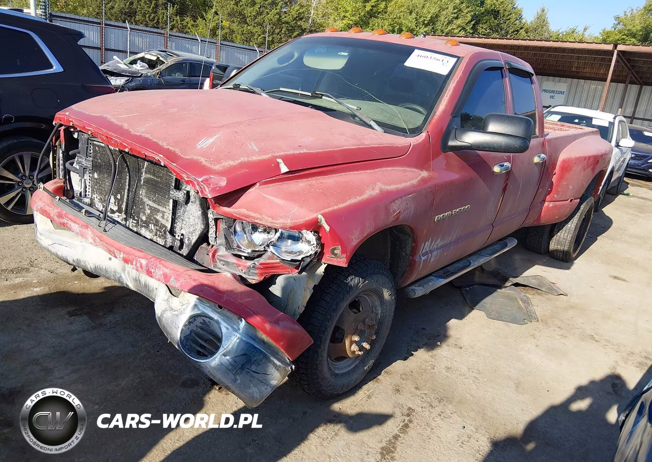 2004 Dodge Ram 3500 Slt-Laramie VIN:3D7MU48CX4G118608 - 2
