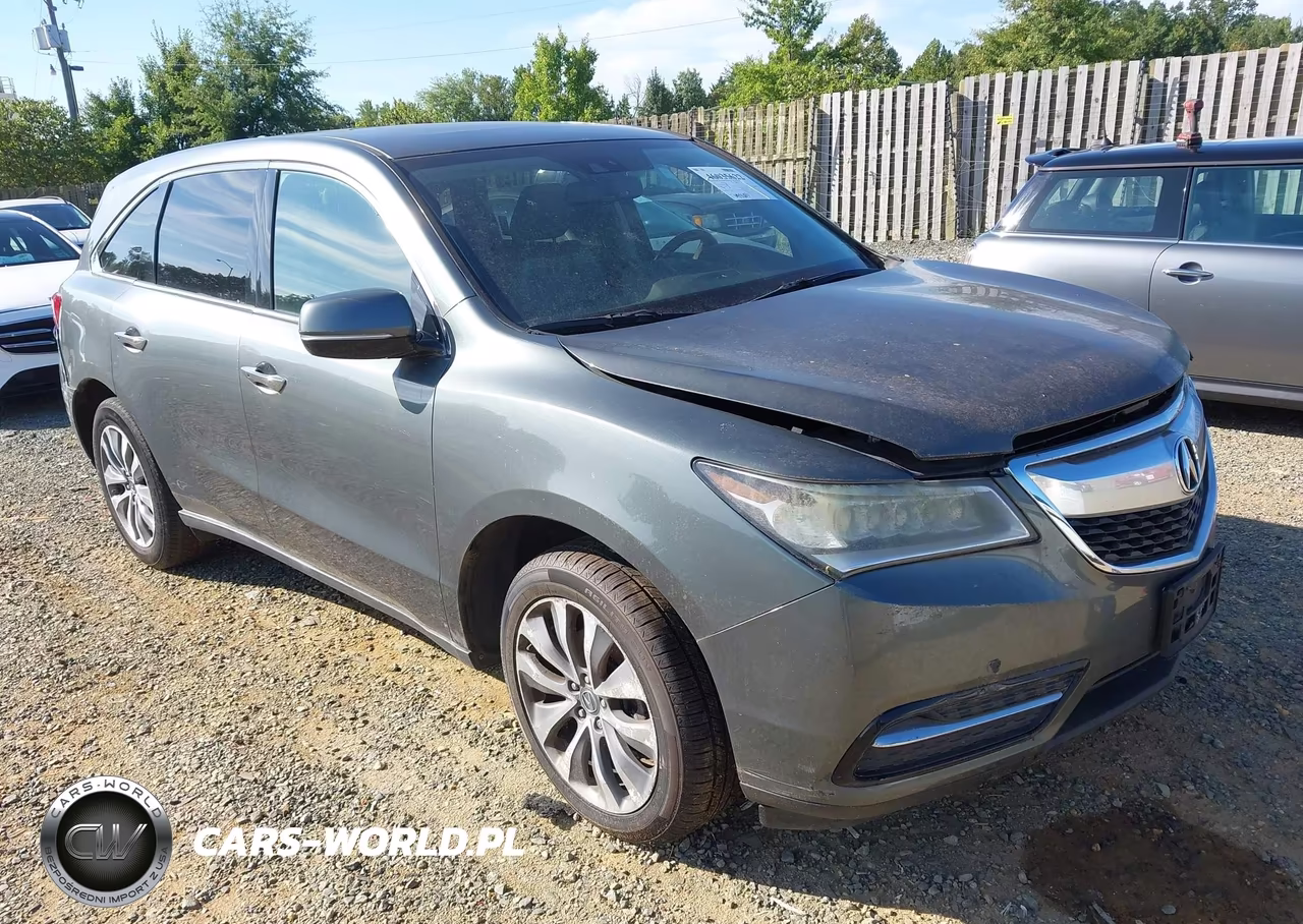 2014 Acura Mdx Technology Package
