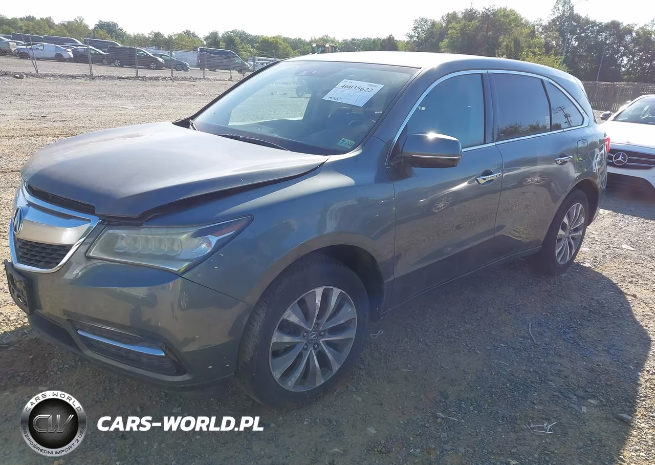 2014 Acura Mdx Technology Package VIN:5FRYD4H48EB025158 - 2
