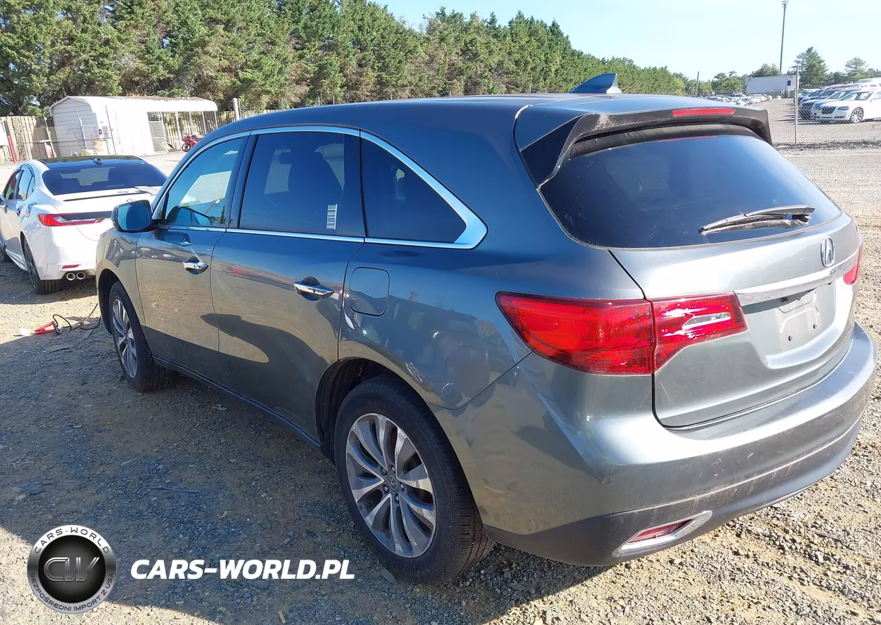 2014 Acura Mdx Technology Package VIN:5FRYD4H48EB025158 - 3