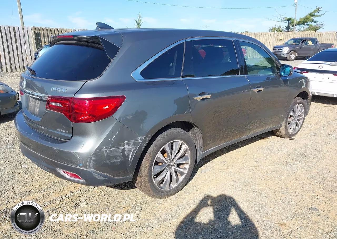 2014 Acura Mdx Technology Package VIN:5FRYD4H48EB025158 - 4