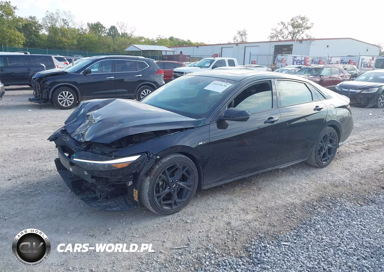 2024 Hyundai Elantra N Line VIN:KMHLR4DF3RU815447 - 2