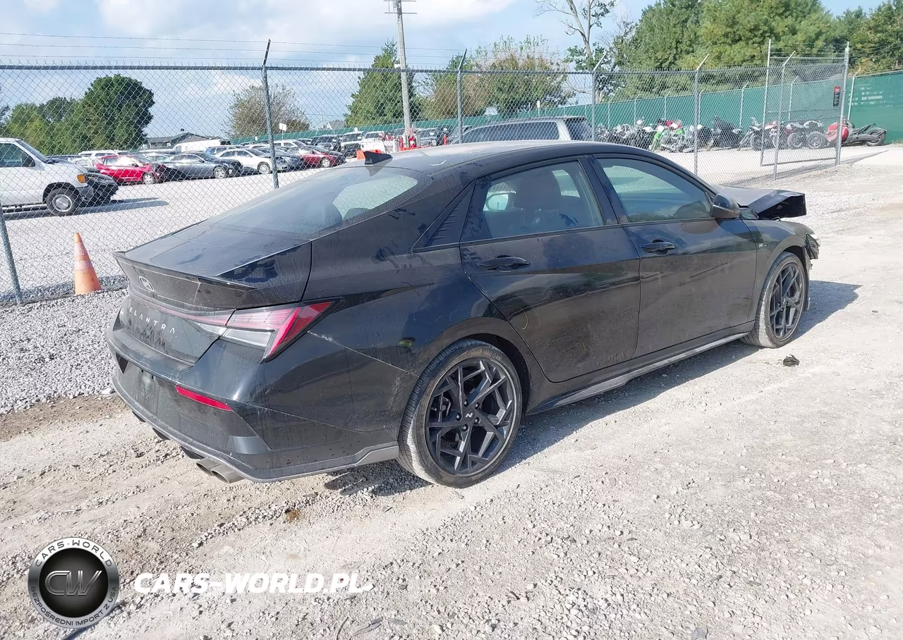 2024 Hyundai Elantra N Line VIN:KMHLR4DF3RU815447 - 4