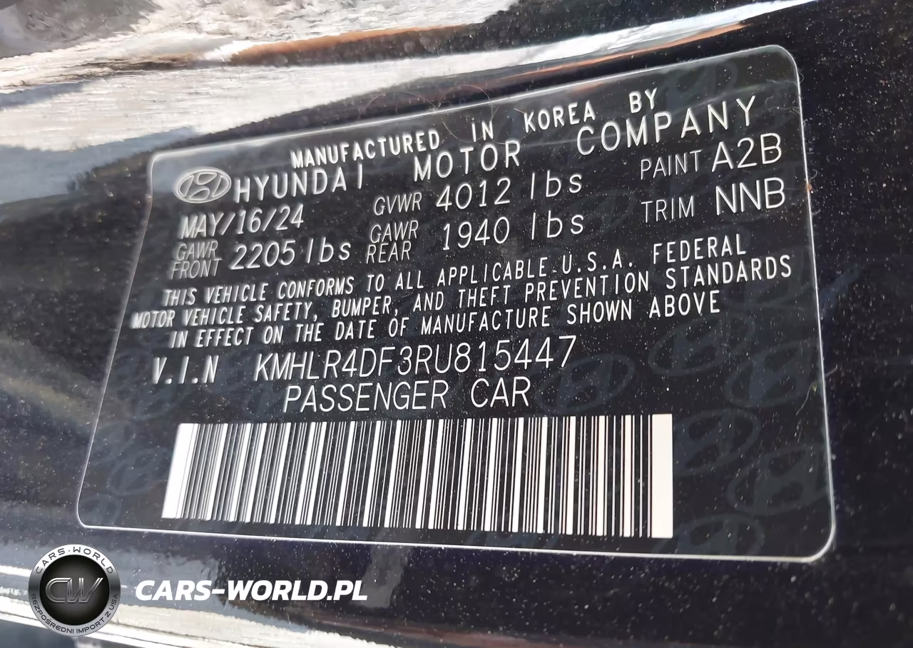 2024 Hyundai Elantra N Line VIN:KMHLR4DF3RU815447 - 9