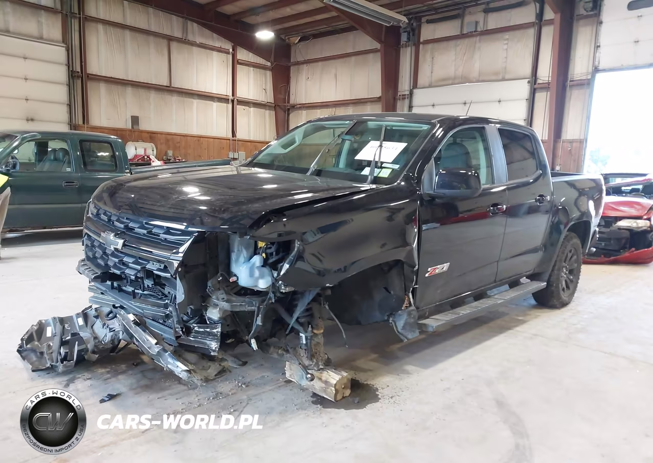 2021 Chevrolet Colorado 4Wd Short Box Z71 VIN:1GCGTDENXM1260553 - 2