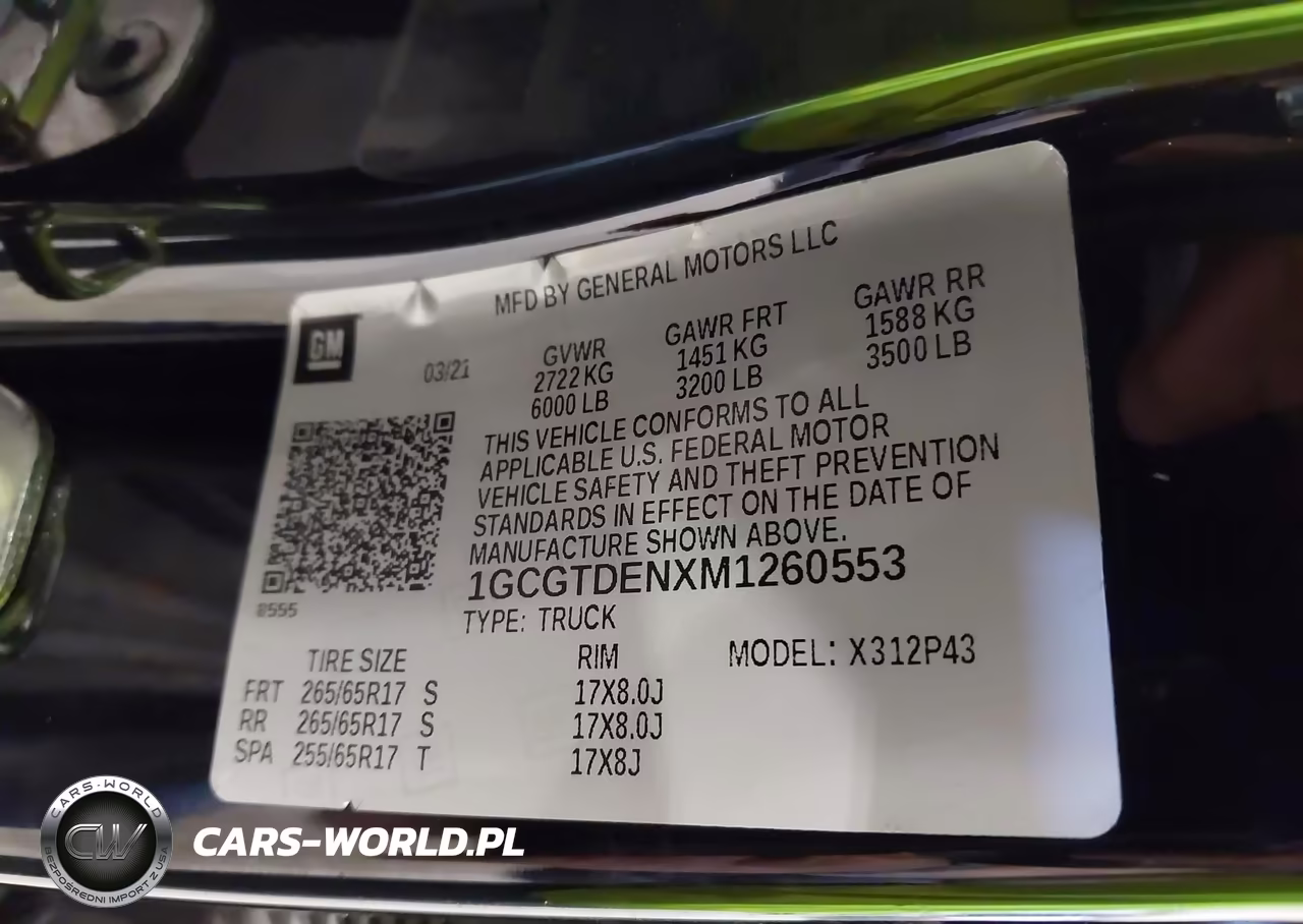 2021 Chevrolet Colorado 4Wd Short Box Z71 VIN:1GCGTDENXM1260553 - 9