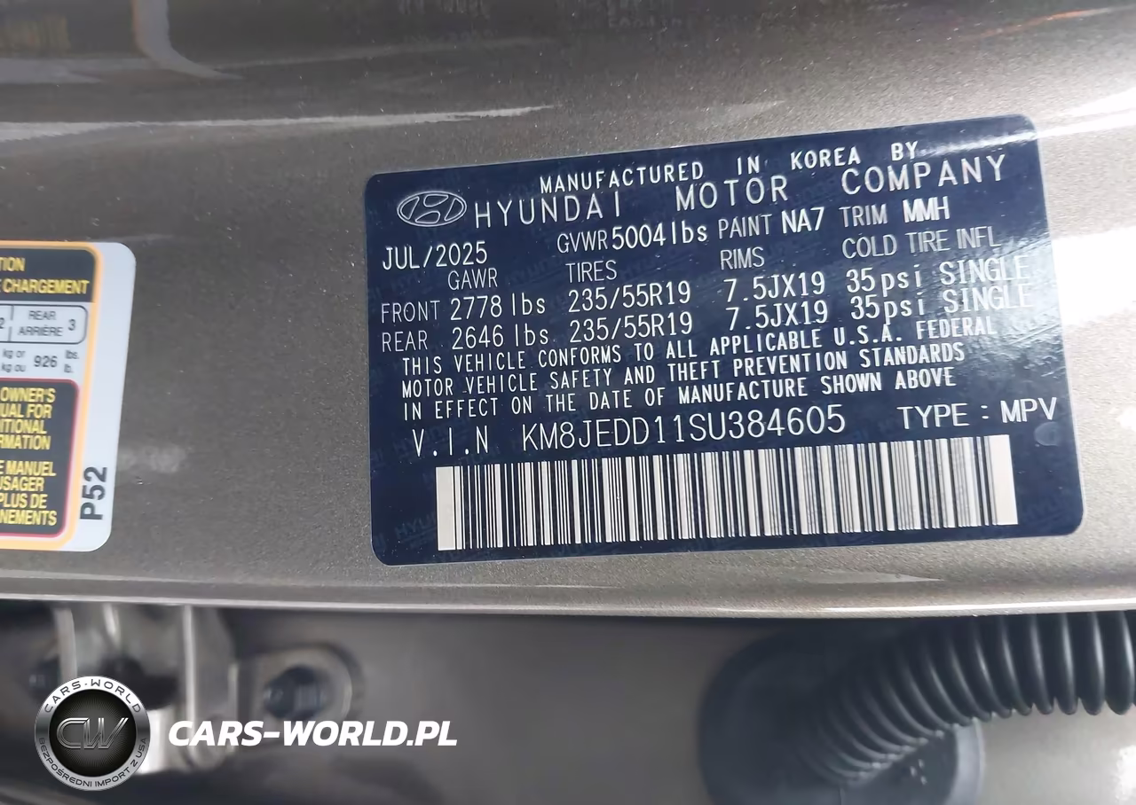 2025 Hyundai Tucson Hybrid Limited VIN:KM8JEDD11SU384605 - 9