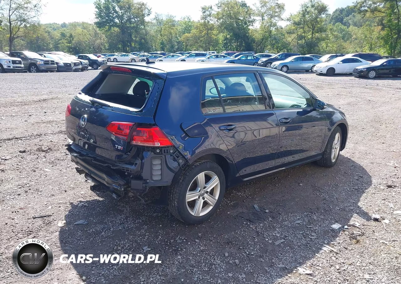 2017 Volkswagen Golf Tsi S 4-Door-Tsi Se 4-Door-Tsi Sel 4-Door-Tsi Wolfsburg Edition 4-Door VIN:3VW217AU5HM073595 - 4