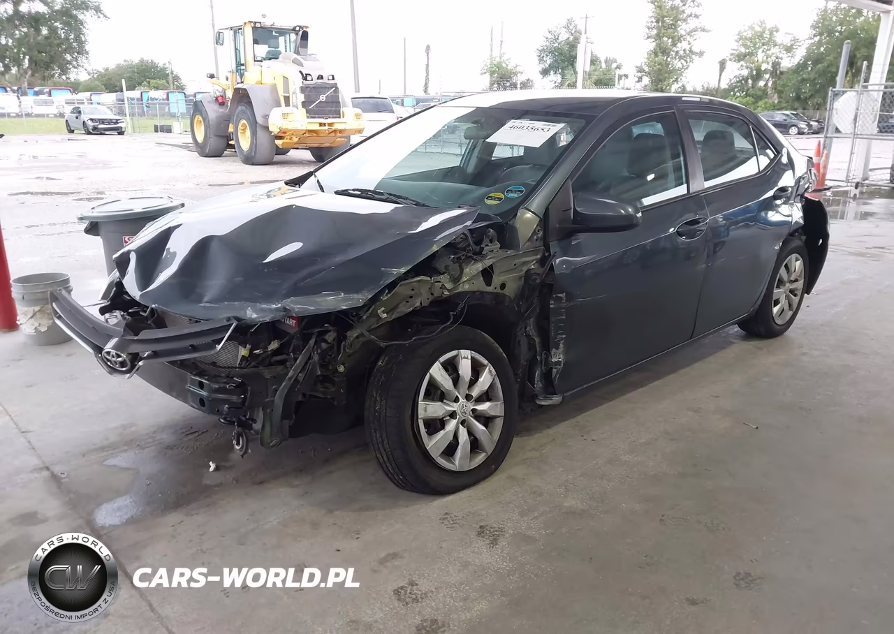 2016 Toyota Corolla Le VIN:2T1BURHE5GC538596 - 2