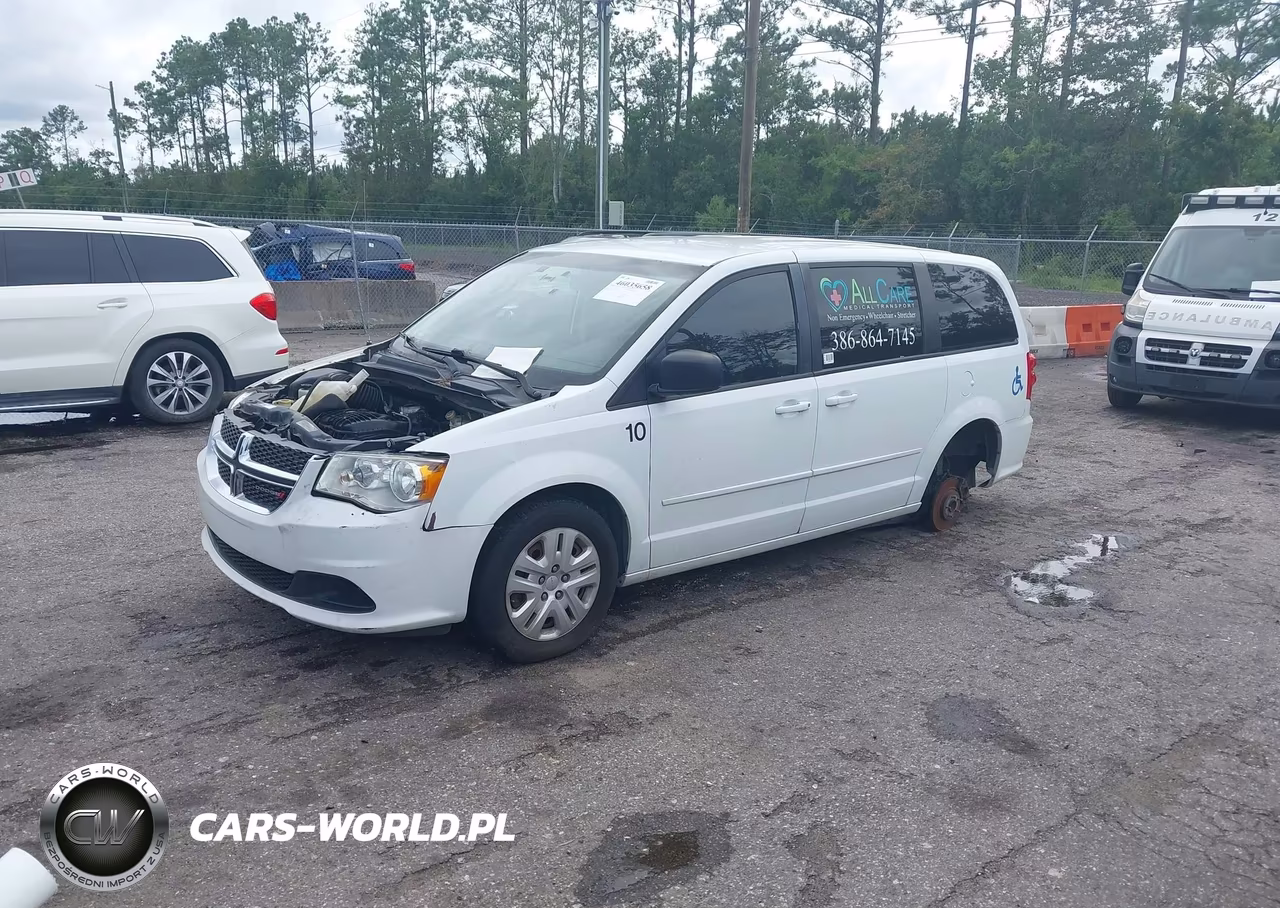 2017 Dodge Grand Caravan Se VIN:2C4RDGBG3HR850477 - 2