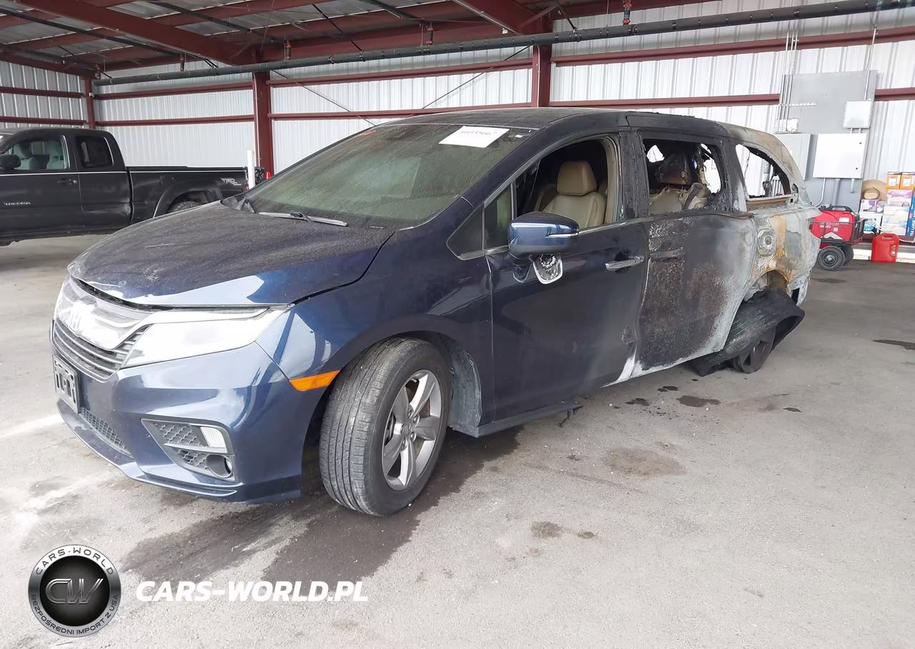 2019 Honda Odyssey Ex-L VIN:5FNRL6H76KB004657 - 2