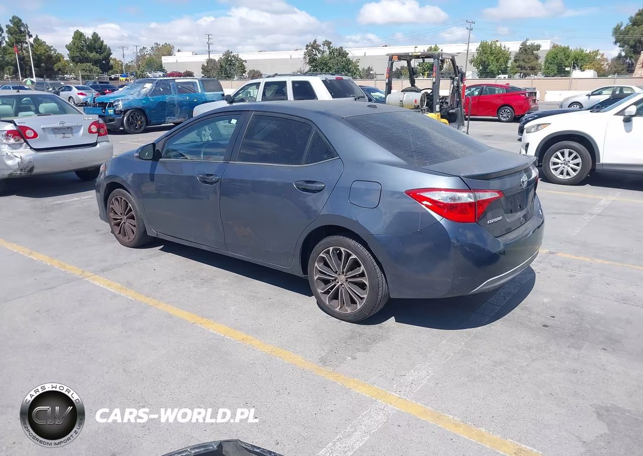 2014 Toyota Corolla S Plus VIN:2T1BURHE7EC072764 - 3
