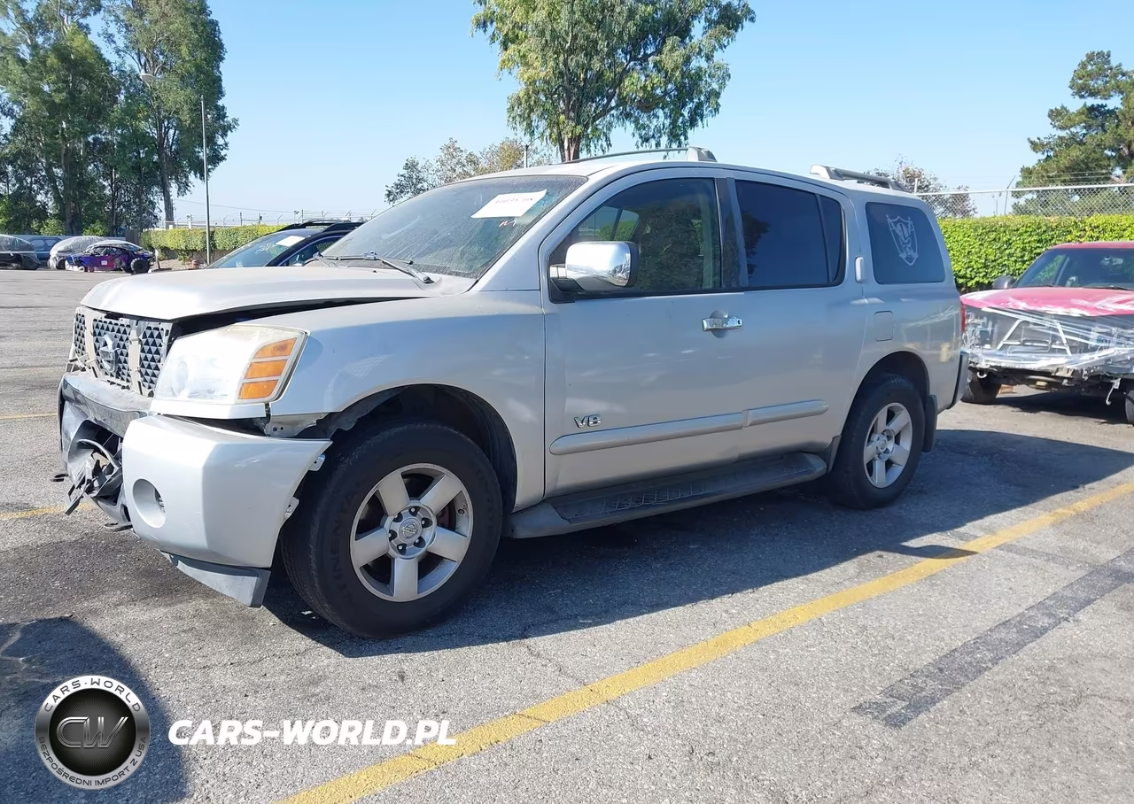 2007 Nissan Armada Se VIN:5N1AA08AX7N714287 - 2