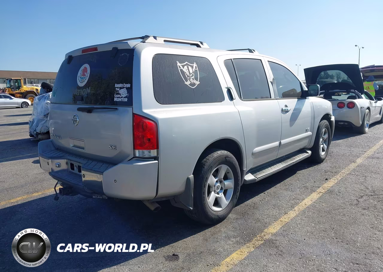 2007 Nissan Armada Se VIN:5N1AA08AX7N714287 - 4
