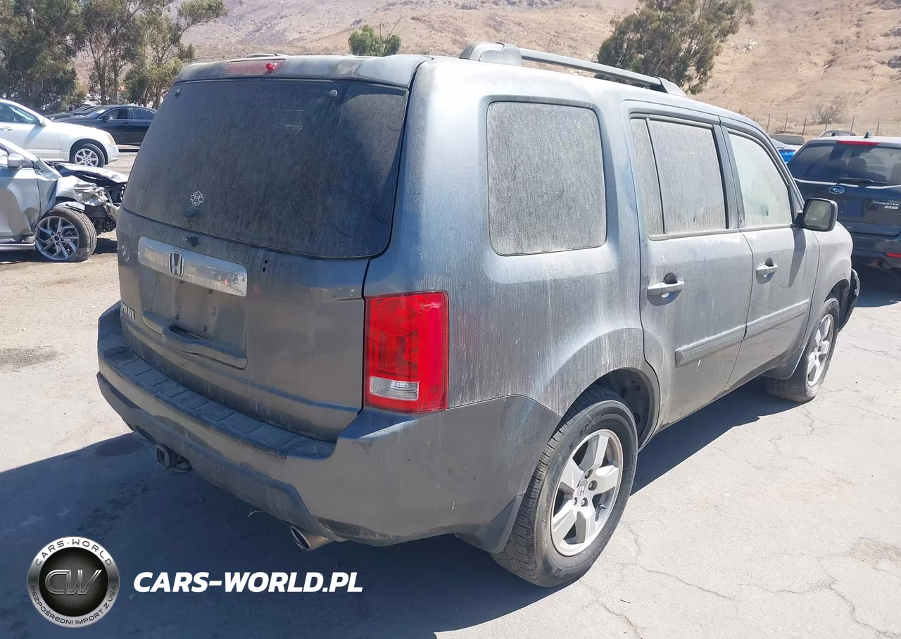 2011 Honda Pilot Ex-L VIN:5FNYF3H57BB009091 - 4