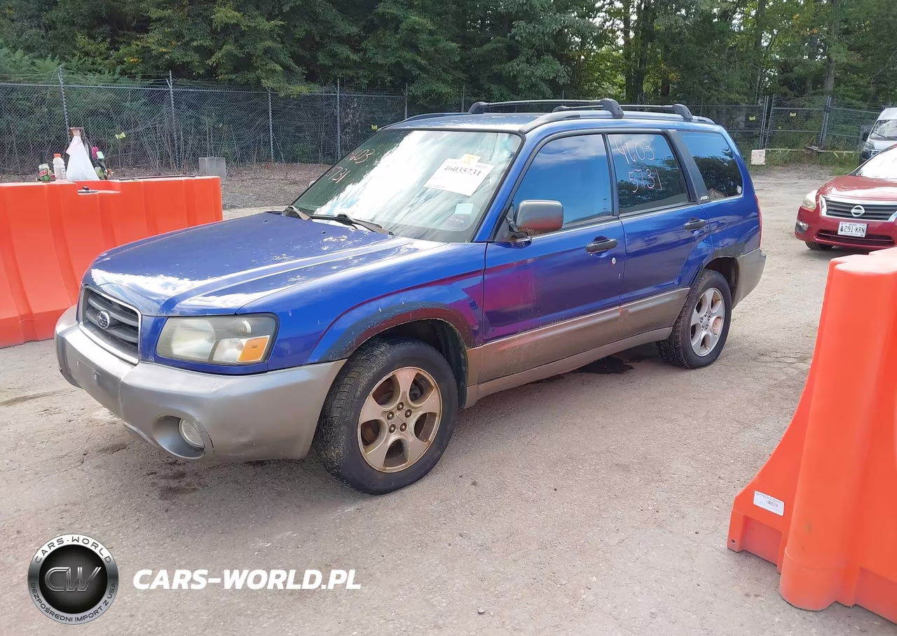 2003 Subaru Forester Xs VIN:JF1SG656X3H766513 - 2