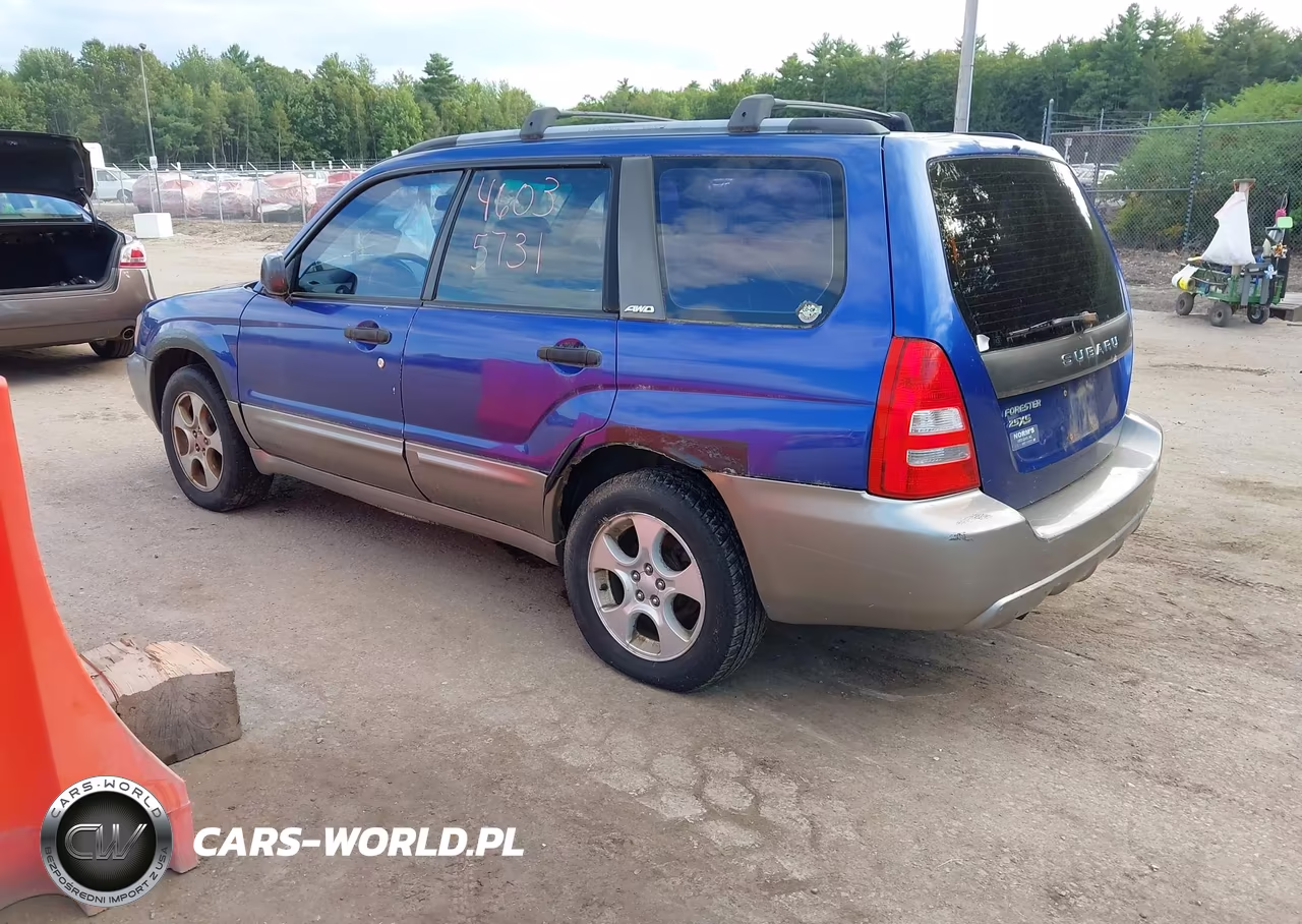 2003 Subaru Forester Xs VIN:JF1SG656X3H766513 - 3