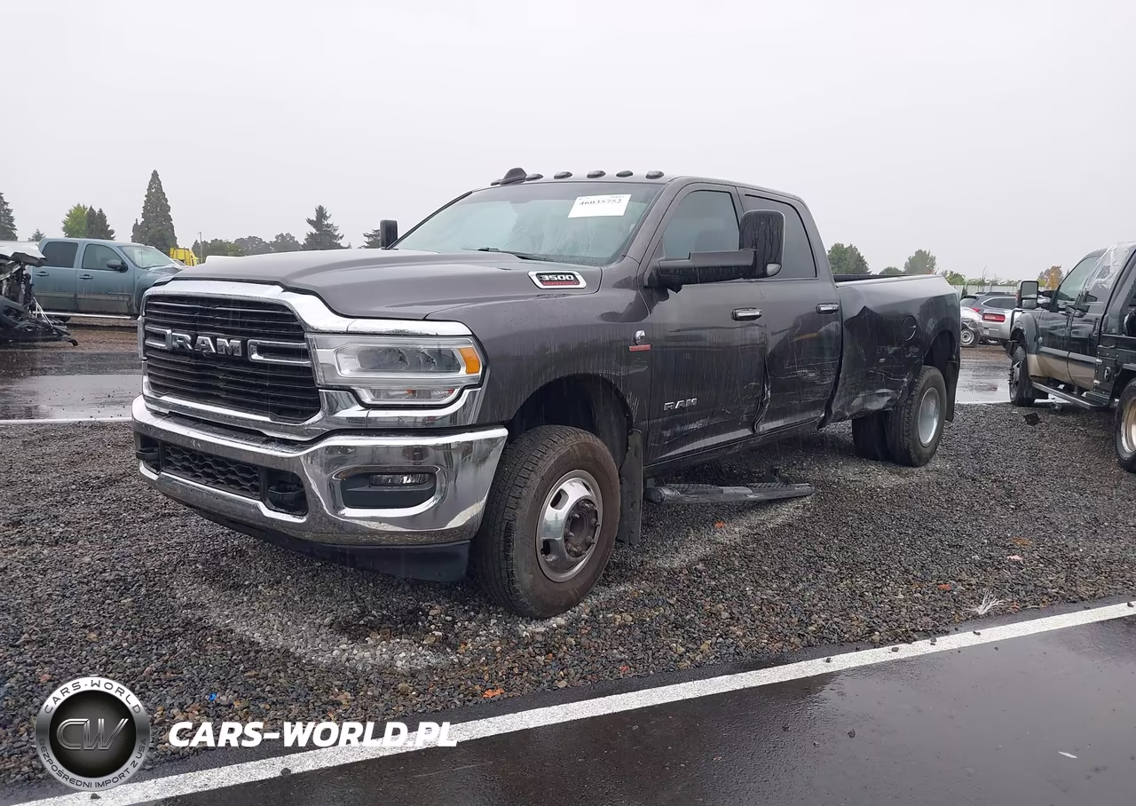 2019 Ram 3500 Big Horn 4X4 8' Box VIN:3C63RRHL2KG704731 - 2
