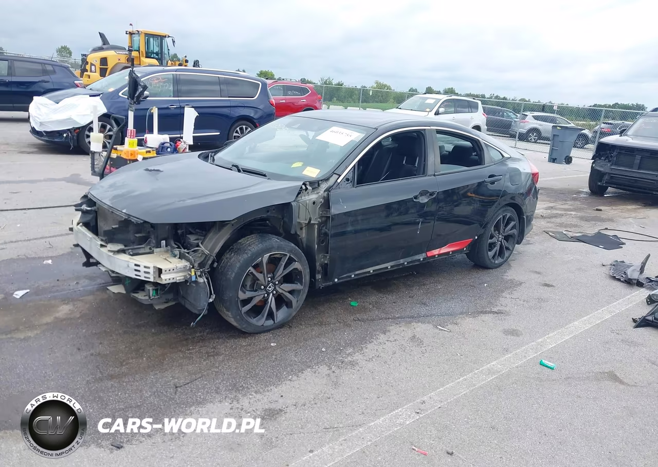 2021 Honda Civic Sport VIN:19XFC2F88ME002358 - 2