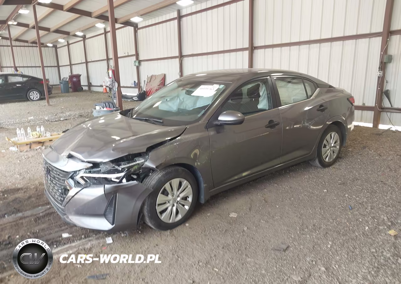 2025 Nissan Sentra S VIN:3N1AB8BV7SY367818 - 2