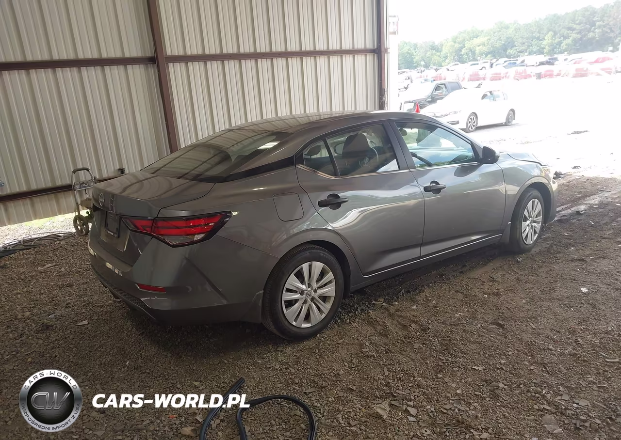 2025 Nissan Sentra S VIN:3N1AB8BV7SY367818 - 4