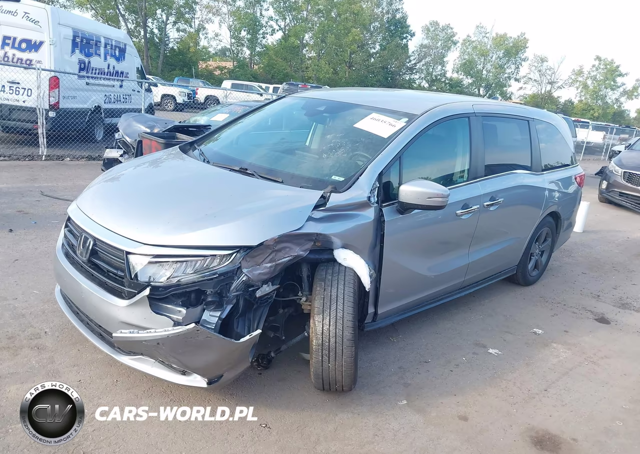 2021 Honda Odyssey Ex VIN:5FNRL6H58MB033367 - 2