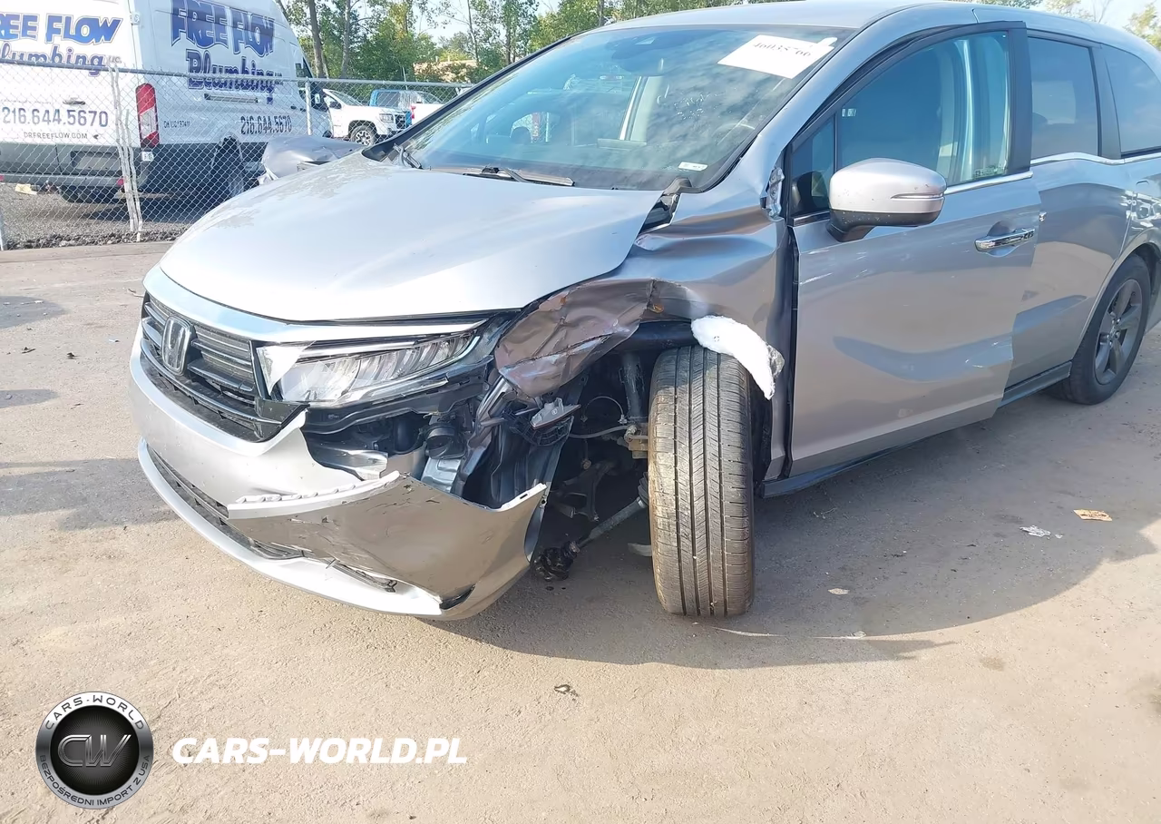 2021 Honda Odyssey Ex VIN:5FNRL6H58MB033367 - 6