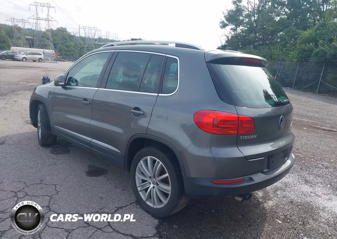 2014 Volkswagen Tiguan Sel VIN:WVGAV3AX6EW592801 - 3