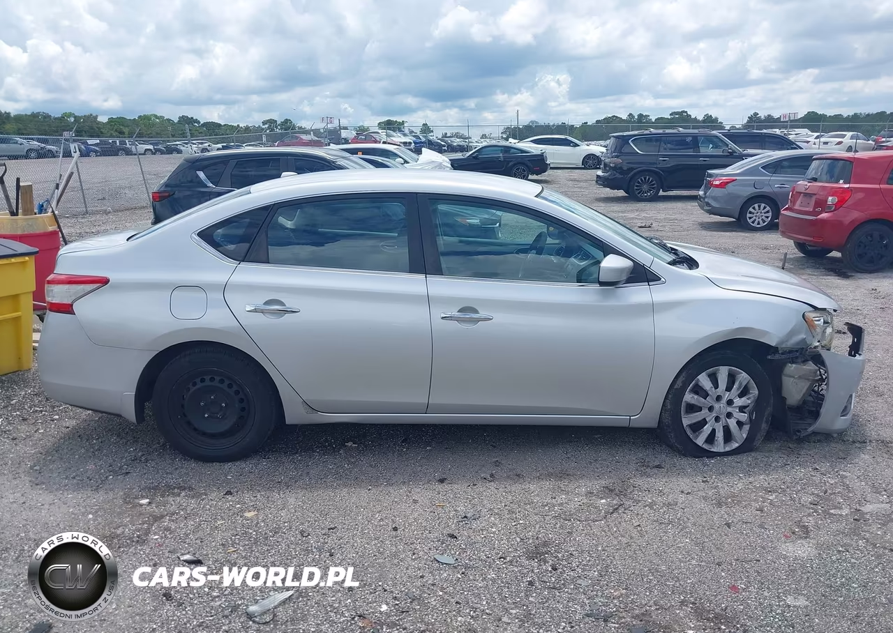 2013 Nissan Sentra Sv VIN:3N1AB7AP9DL660147 - 14