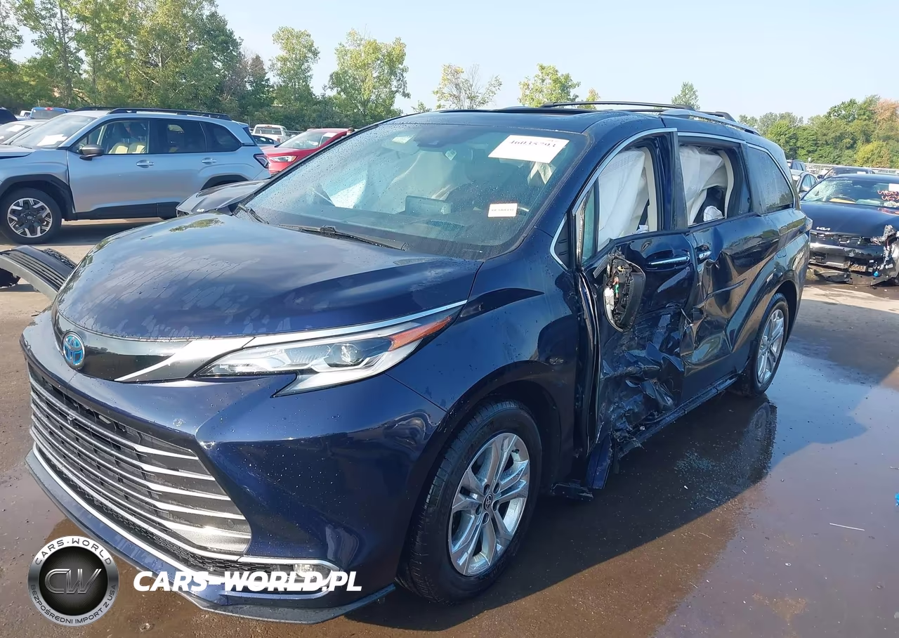 2021 Toyota Sienna Platinum VIN:5TDESKFCXMS014746 - 2